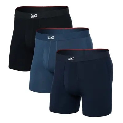 SAXX VIBE EXTRA SUPER SOFT 3PK Pánské boxerky, tmavě modrá, velikost