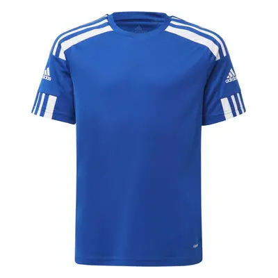 adidas SQUADRA JERSEY Chlapecký fotbalový dres, modrá, velikost