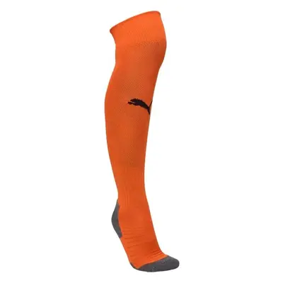 Puma TEAM LIGA SOCKS CORE Fotbalové štulpny, oranžová, velikost