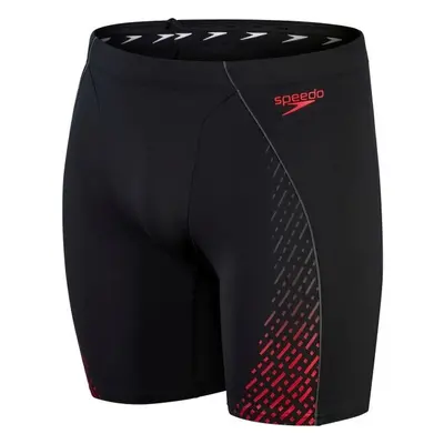 Speedo ECO END+ PRO MID JAMMER Pánské výkonnostní plavky, černá, velikost