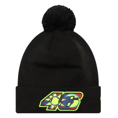 New Era VR46 GRAPHIC OVERLAY CUFF BEANIE Zimní čepice, černá, velikost