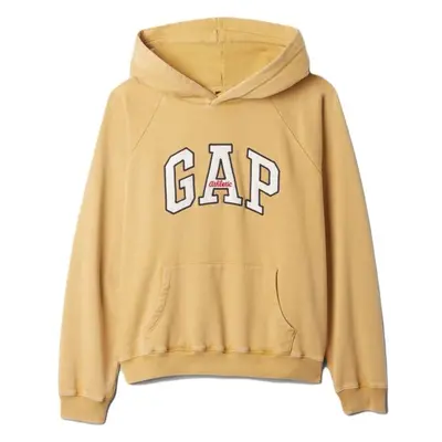 GAP FLEECE STANDARD Dámská mikina, žlutá, velikost