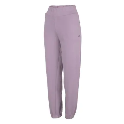 4F WOMEN'S TROUSERS Dámské tepláky, fialová, velikost