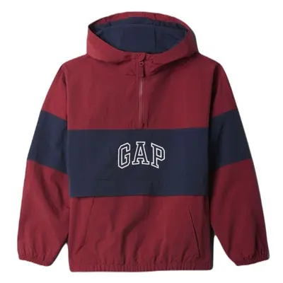 GAP NYLON ANORAK Chlapecká bunda, vínová, velikost