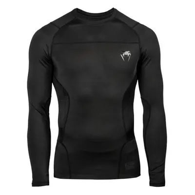 Venum G-FIT RASHGUARD Pánské tréninkové triko, černá, velikost