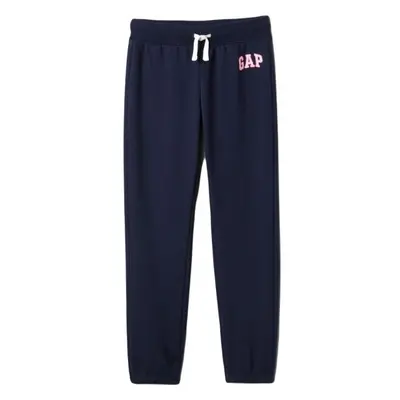 GAP V-LOGO JOGGER Dívčí tepláky, tmavě modrá, velikost