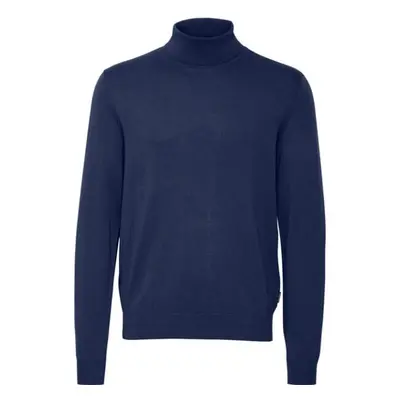 BLEND PULLOVER Pánský svetr, tmavě modrá, velikost