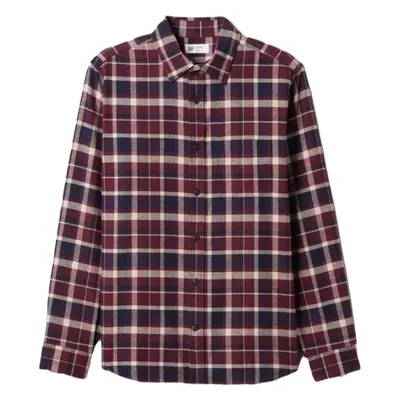 GAP V-LS STANDARD FLANNEL Pánská košile, červená, velikost