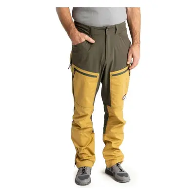 ADVENTER & FISHING FUNCTIONAL OUTDOOR PANTS Pánské impregnované kalhoty, žlutá, velikost