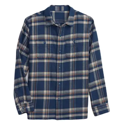 GAP LS FLANNEL Chlapecká košile, tmavě modrá, velikost