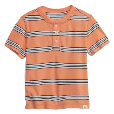 GAP V-SS HENLEY Chlapecké tričko, oranžová, velikost