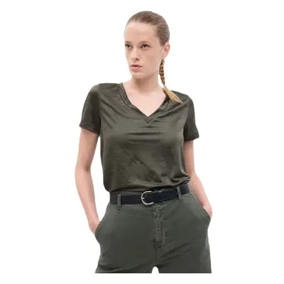 GAP SS ORGANIC VINT Dámské tričko, khaki, velikost