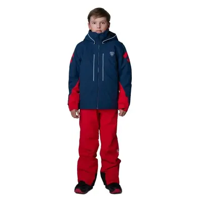 Rossignol BOY SKI JKT Juniorská lyžařská bunda, černá, velikost