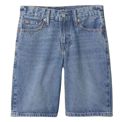 GAP DENIM Chlapecké kraťasy, modrá, velikost