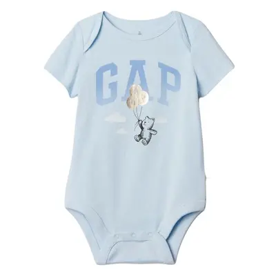 GAP V-BEAR LOGO Dětské body, světle modrá, velikost