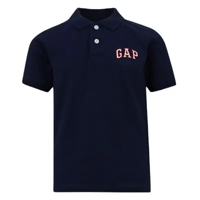 GAP LOGO POLO Dětské tričko, tmavě modrá, velikost