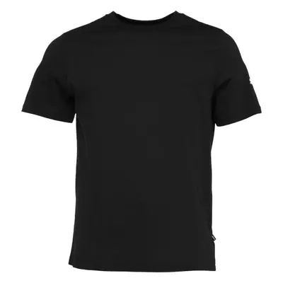 Puma BLANK BASE TEE Pánské fotbalové tričko, černá, velikost