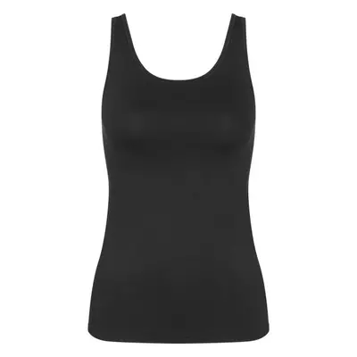 TRIUMPH SENSE OF COTTON Dámský tílkový top, černá, velikost