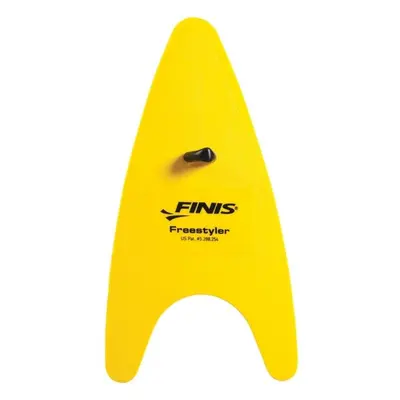 Finis FREESTYLER PADDLES Plavecké packy, žlutá, velikost