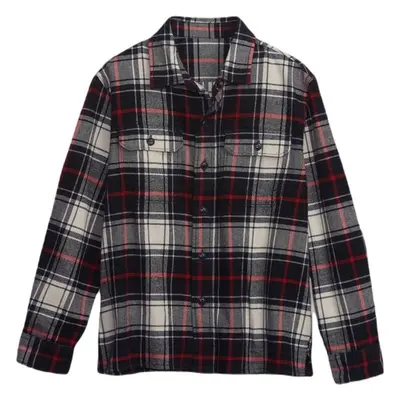 GAP LS FLANNEL Chlapecká košile, černá, velikost