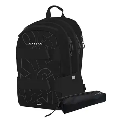 Oxybag SPORT Školní batoh, černá, velikost