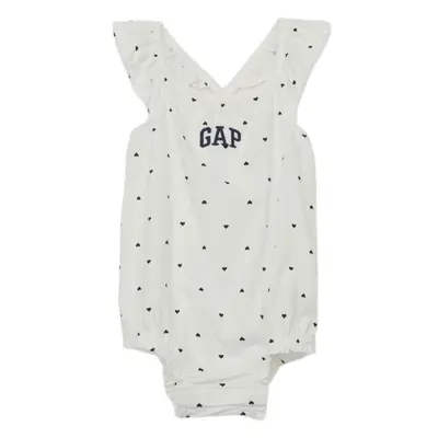 GAP BUBBLE Dětské body, bílá, velikost