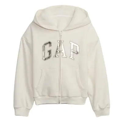 GAP COZY LOGO Dívčí mikina, bílá, velikost