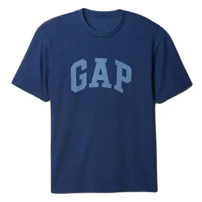 GAP LOGO FOURTH OF JULY Pánské tričko, tmavě modrá, velikost