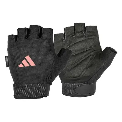 adidas ESSENTIAL ADJUSTABLE GLOVES W Dámské rukavice na posilování, černá, velikost