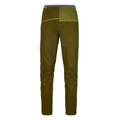 ORTOVOX VALBON PANTS Pánské kalhoty, khaki, velikost