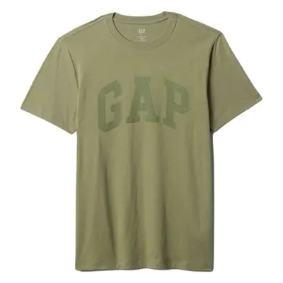 GAP V-EVERYDAY Pánské tričko, khaki, velikost