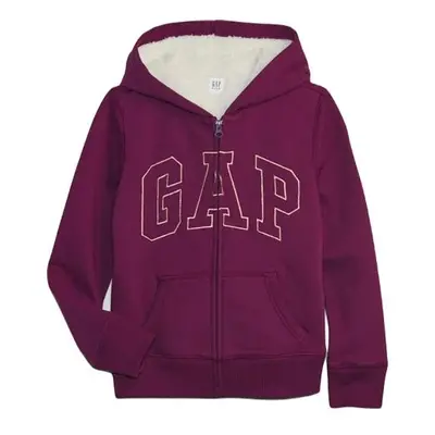 GAP INSULATED FULLZIP Dívčí mikina, vínová, velikost