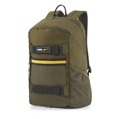 Puma DECK BACKPACK Sportovní batoh, khaki, velikost