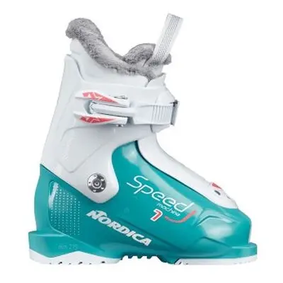 Nordica SPEEDMACHINE J (GIRL) Dětské sjezdové boty, tyrkysová, velikost