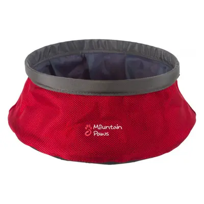 MOUNTAINPAWS LARGE DOG WATER BOWL Skládací miska pro psy, červená, velikost