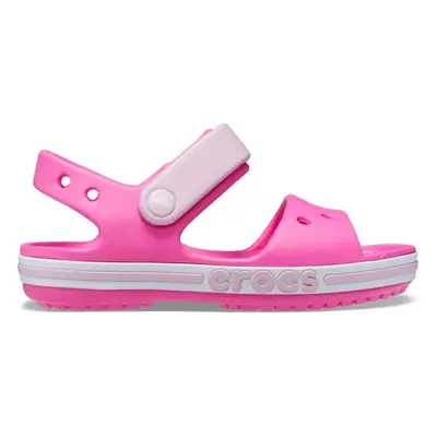 Crocs BAYABAND SANDAL K Dětské sandály, růžová