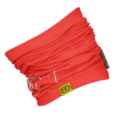 ORTOVOX TEC LOGO NECKWARMER Nákrčník, červená, velikost