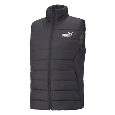 Puma ESSENTIALS PADDED VEST Vesta, černá, velikost