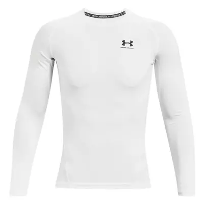 Under Armour HEATGEAR ARMOUR COMP Pánské triko, bílá, velikost