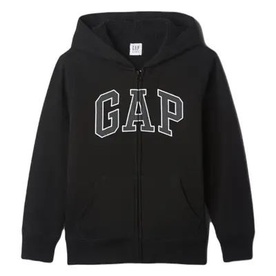 GAP V-OC COZY LOGO Chlapecká mikina, černá, velikost