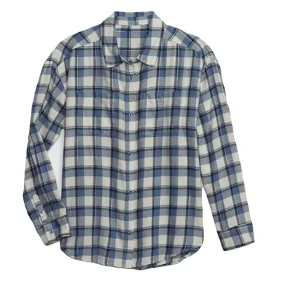 GAP LS FLANNEL Dívčí košile, modrá, velikost