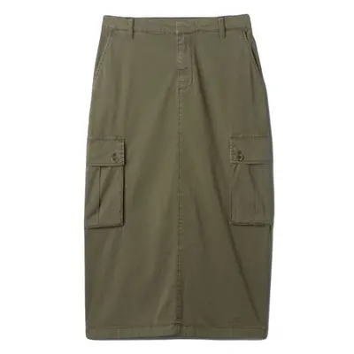 GAP UTILITY MIDI Dámská sukně, khaki, velikost