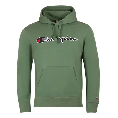 Champion HOODED SWEATSHIRT Pánská mikina, zelená, velikost