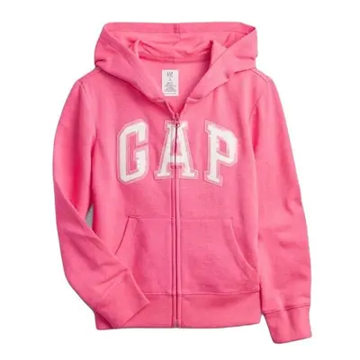 GAP FULLZIP LOGO Dívčí mikina, růžová, velikost