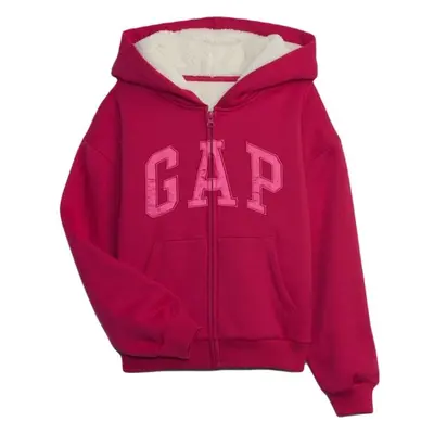 GAP COZY LOGO Dívčí mikina, oranžová, velikost