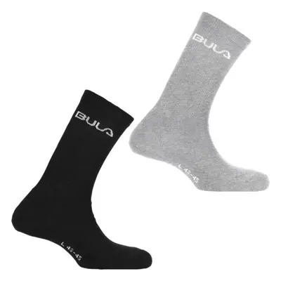 Bula 2PK WOOL SOCK Pánské ponožky, černá, velikost