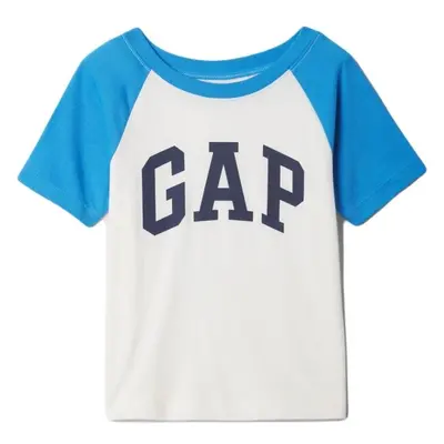 GAP LOGO RAGLAN Dětské tričko, bílá, velikost