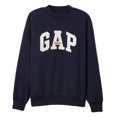 GAP MOCKNECK Dámská mikina, tmavě modrá, velikost