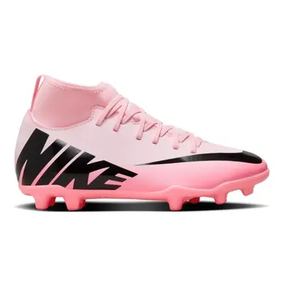 Nike MERCURIAL SUPERFLY CLUB Dětské kopačky, růžová