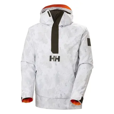 Helly Hansen ULLR INSULATED ANORAK Pánská lyžařská bunda, bílá, velikost